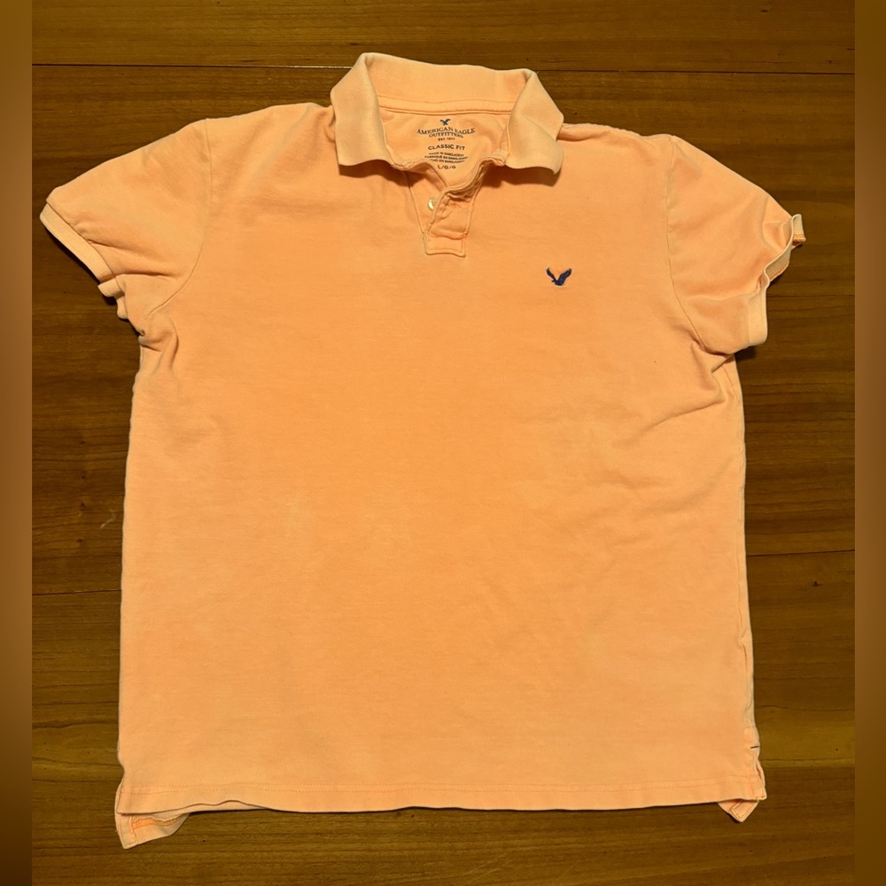 Mens American Eagle Classic Fit Large Polo - Picture 2 of 3